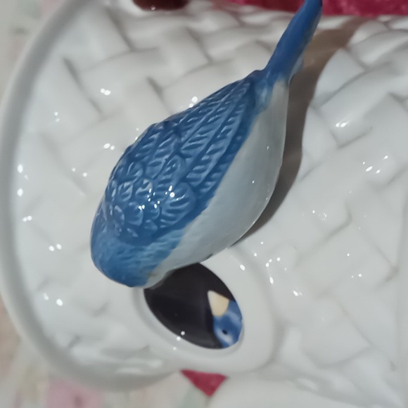 CERAMIC TELEFLORA BIRDHOUSE TEAPOT/PLANTER - Picture 8 of 11